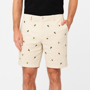 Raw Yarn Men's Cream Pelican Shorts Size 38